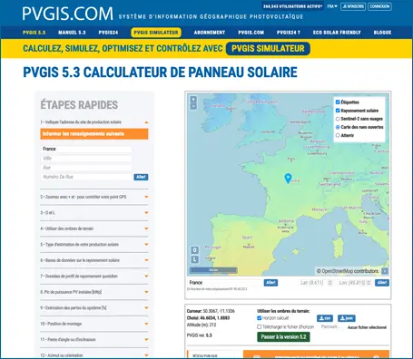 PVGIS 5.2